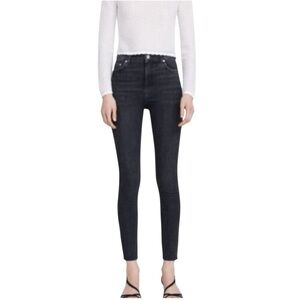 Zara The High Waist Skinny Jeans – Arctic Coal SZ 4